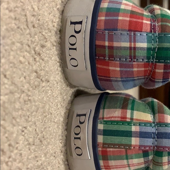 Plaid Ralph Lauren sneakers - Picture 4 of 4